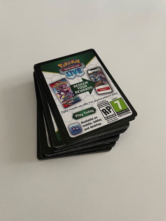 74 Pokemon Trading Cards Game Codes Kaufen auf Ricardo