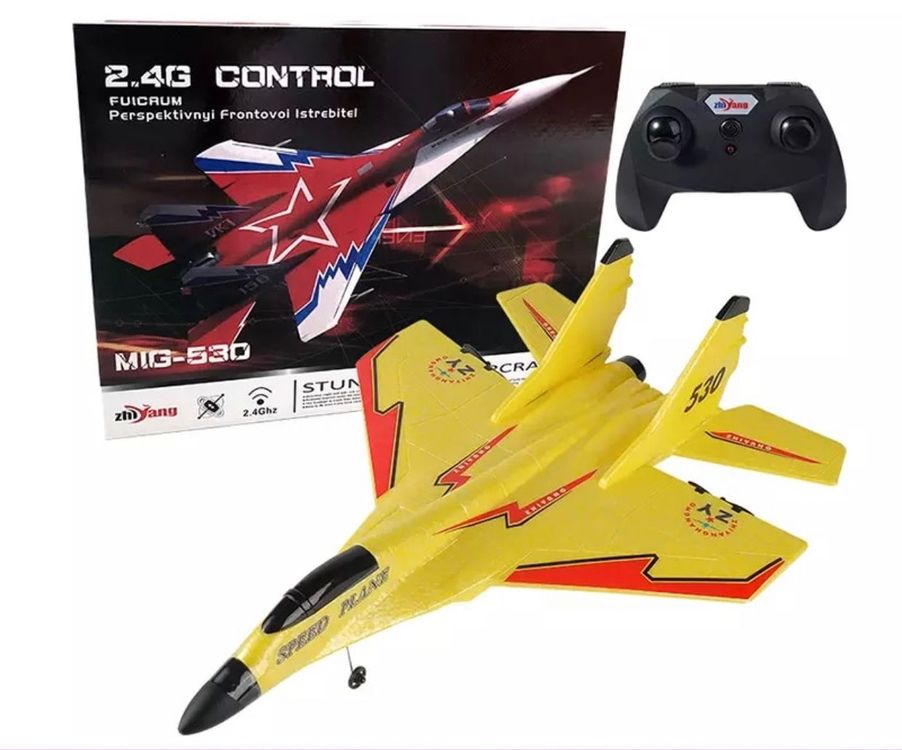 RC Flugzeug ZY530, ferngesteuertes EPPModell GELB Kaufen auf Ricardo