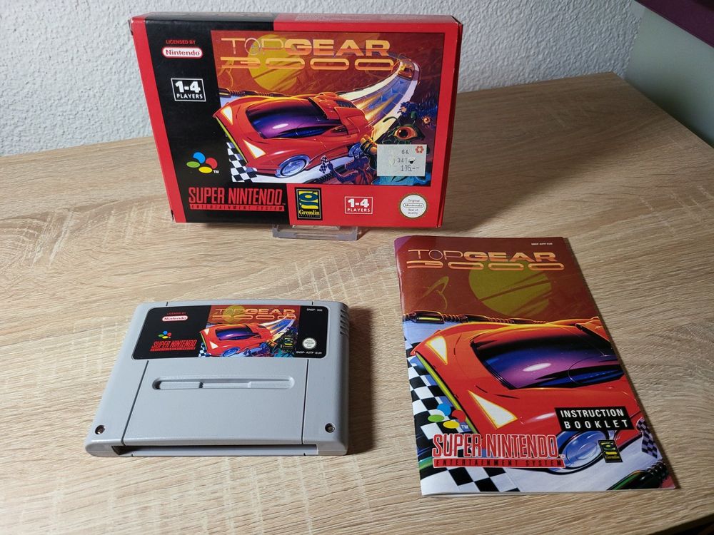 Super Nintendo/Top Gear 3000/OVP Kaufen auf Ricardo