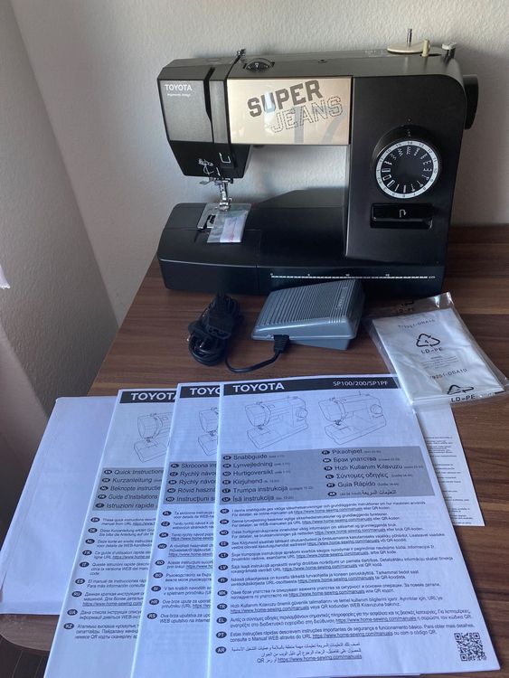 NÄHMASCHINE TOYOTA SUPER JEANS Kaufen auf Ricardo