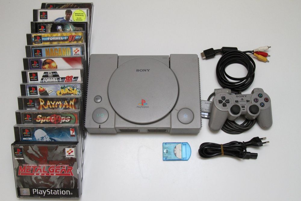 playstation 1 комплектация playstation 1 комплектация