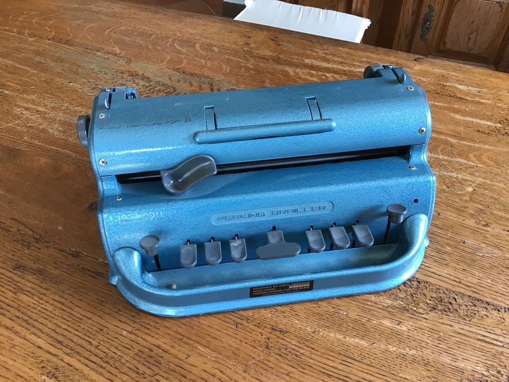 Perkins Brailler machine à écrire braille … Kaufen auf Ricardo