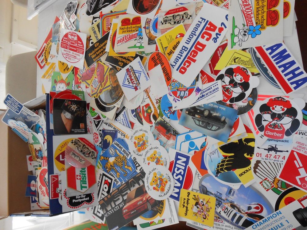 Kleber, Aufkleber, Abziehbilder 70er / 80er Jahre | Kaufen auf Ricardo