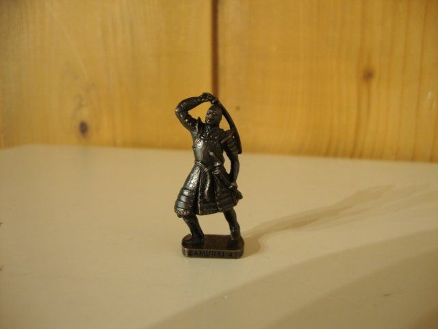 70er Jahre Ü-ei Metallfigur SAMURAI Nr.4 | Kaufen auf Ricardo