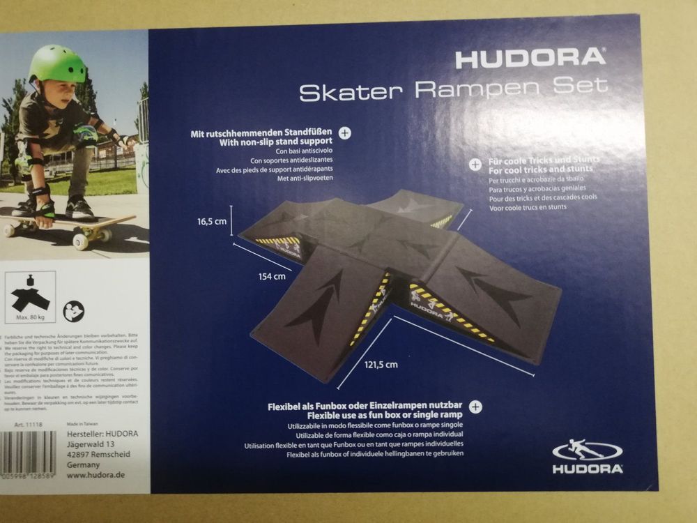HUDORA STUNT SCOOTER 4FACHRAMPE Kaufen auf Ricardo