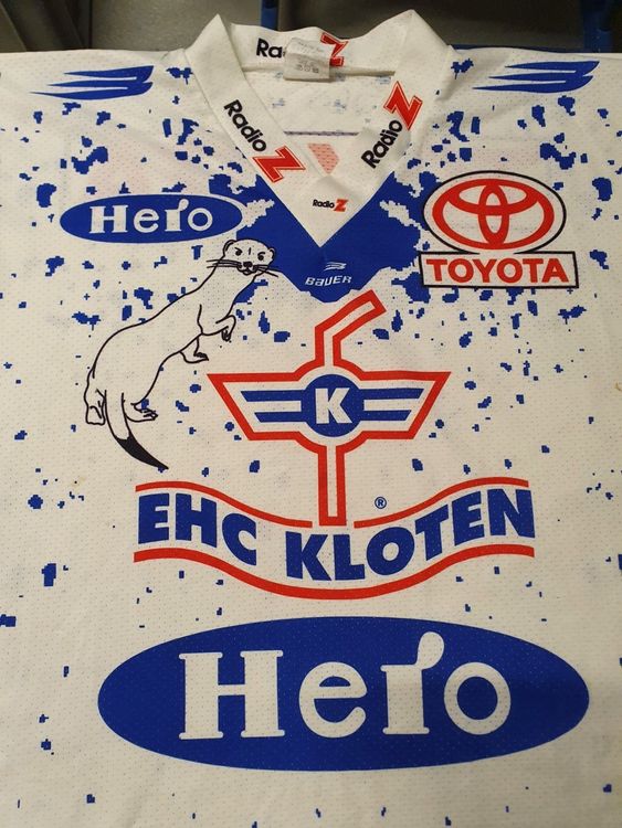 EHC Kloten Trikot 97/98 mit Unterschriften 1