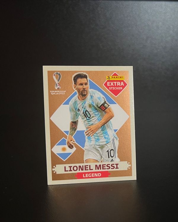 Panini WM 2022 Extra Karte Bronze Messi | Kaufen auf Ricardo