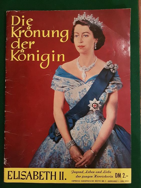 Die Krönung der Königin Elisabeth II. Acheter sur Ricardo