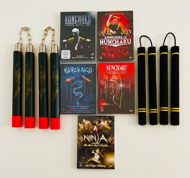 Ninja Set Training Nunchaku Soft DVD Kaufen auf Ricardo