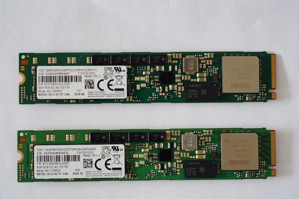 Samsung PM983 960GB NVME SSD mit Power Loss Protection Kaufen auf Ricardo