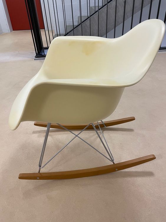 Vitra Eames Rocking Chair Weiss Kaufen auf Ricardo