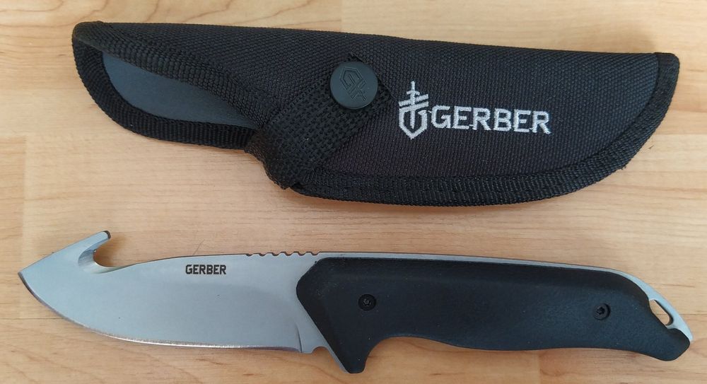 Messer Gerber "Moment Gut Hook" Satin Blade Outdoor Neu Kaufen auf
