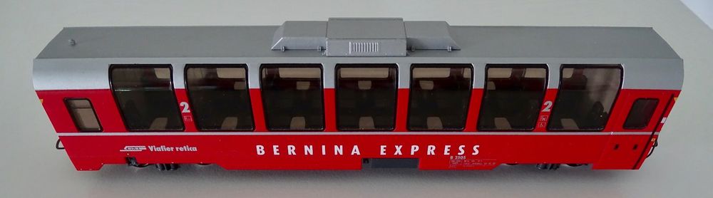 Bemo H0m RhB Panoramawagen Bernina Express B2505 | Acheter Sur Ricardo