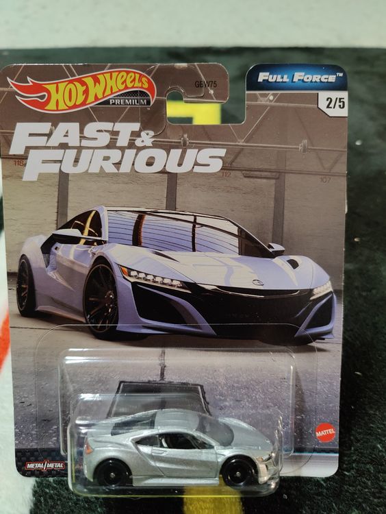 Hot Wheels Premium - Fast & Furious - '17 Acura NSX