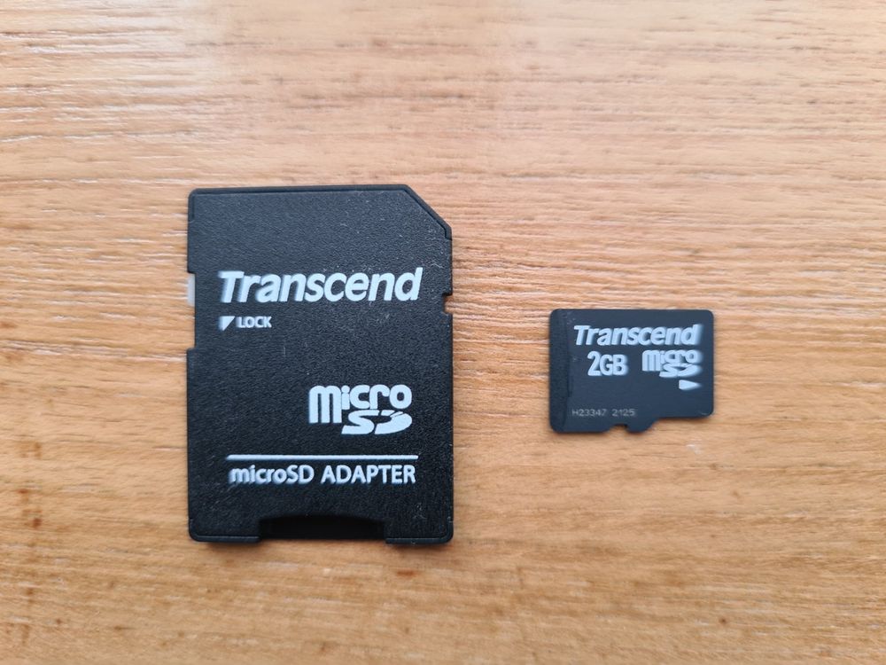 Micro Sd 2GB Karte mit Adapter Kaufen auf Ricardo