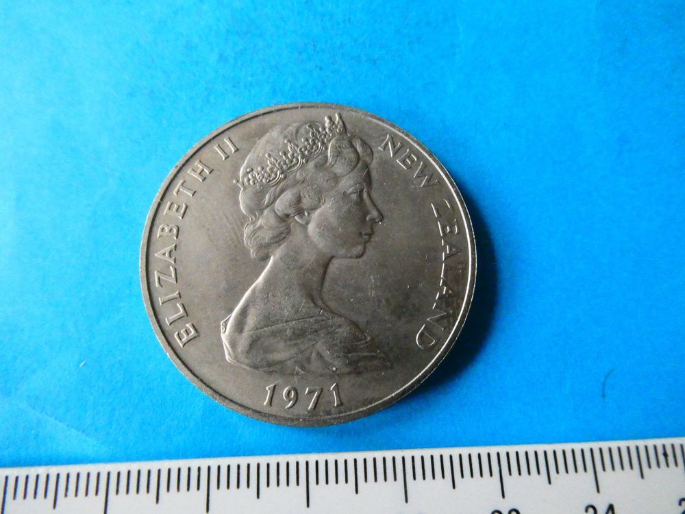 Neuseeland 1971, 1 Dollar 1