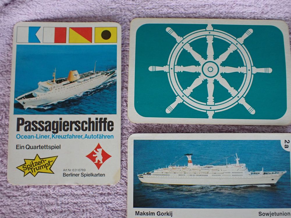 Berliner Quartett Art. Nr. 631 6789 Passagierschiffe a Kaufen auf Ricardo