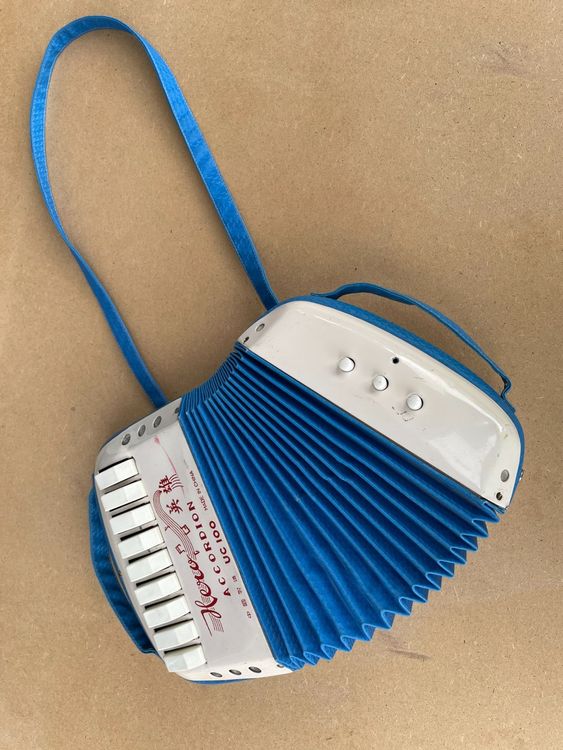 Vintage Hero Accordion Akkordeon UC 100 alt Kaufen auf Ricardo