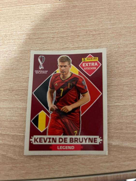 Panini WM 2022 Extra Sticker KEVIN DE BRUYNE Base Edition | Kaufen auf