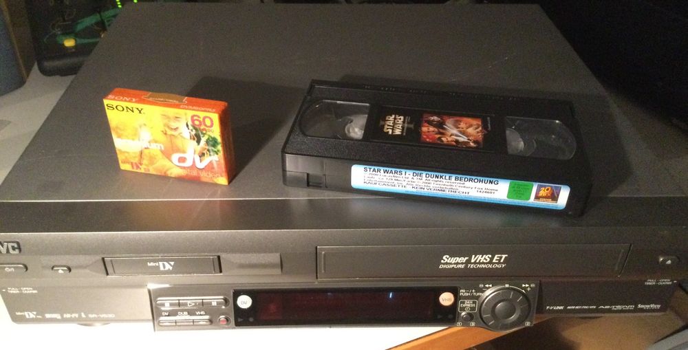 JVC SRVS30 MiniDV SVHS Video Recorder Kopierer Acheter sur Ricardo