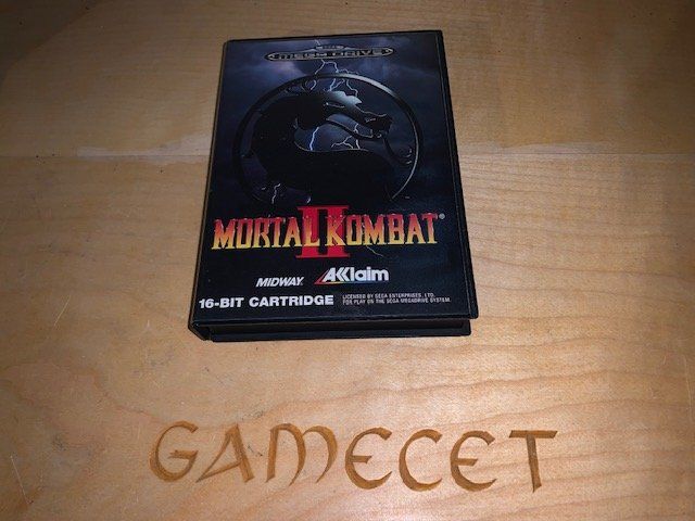 Jeu Mortal Kombat II (2) Pour SEGA Megadrive - Complet, Boîte + Manuel, PAL, Bon état