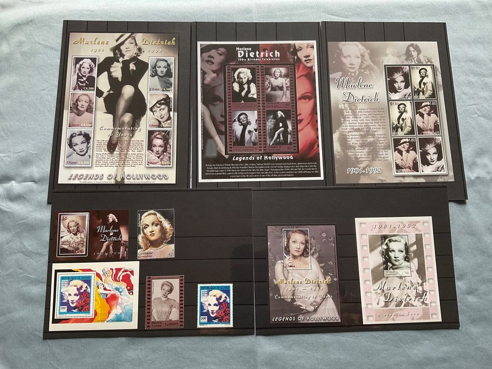 Prophila Collection BRD Briefmarken 1939-1940 – Marlene Dietrich Edition, Postfrisch MNH