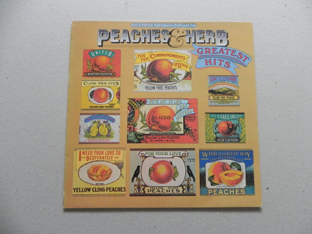 LP USA R & B Soul Duo Peaches & Herb 1979 Greatest Hits Kaufen auf