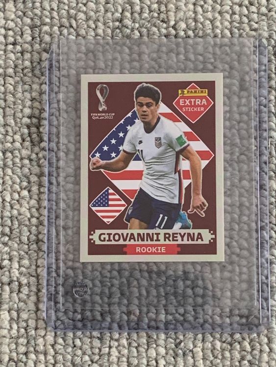 Giovanni Reyna Panini Extra Sticker WM 2022 Qatar | Kaufen Auf Ricardo