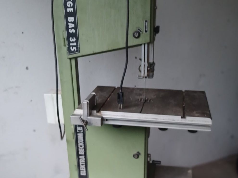 bandsäge auf rollen