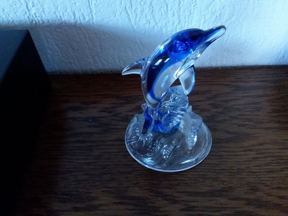 Figur Glas - Delfin 1
