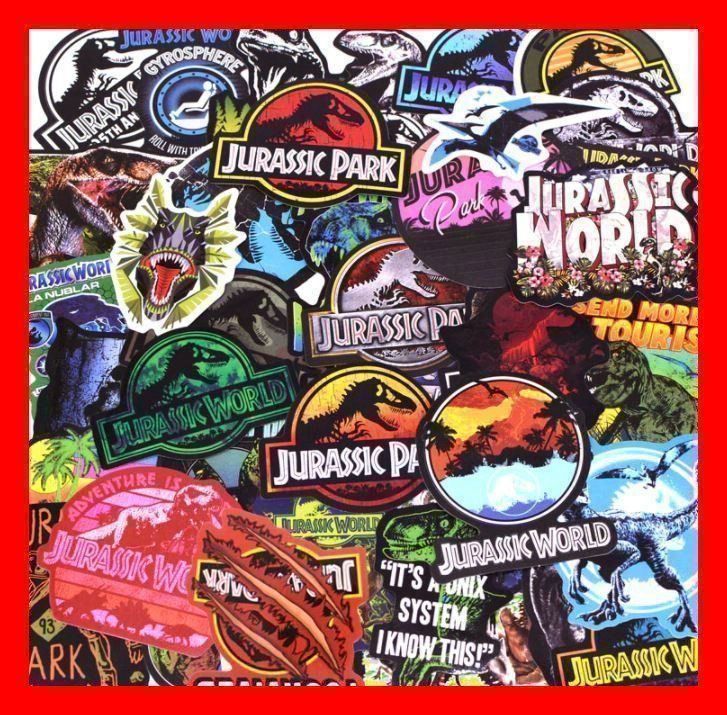 Jurassic Park World Stickerset DVD Video 1