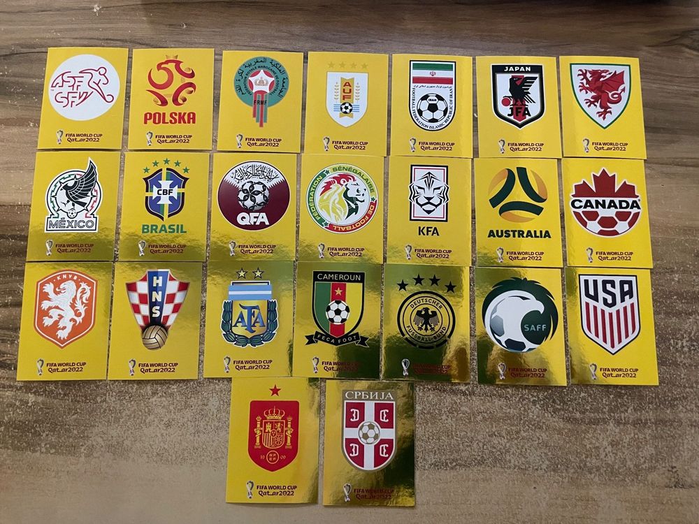 Panini Wm 2022 Wappen Sticker Diverse Kaufen Auf Ricardo