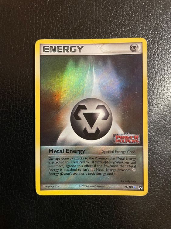 Ex Power Keepers Metal Energy holo 88/108 Ab 1 Kaufen auf Ricardo