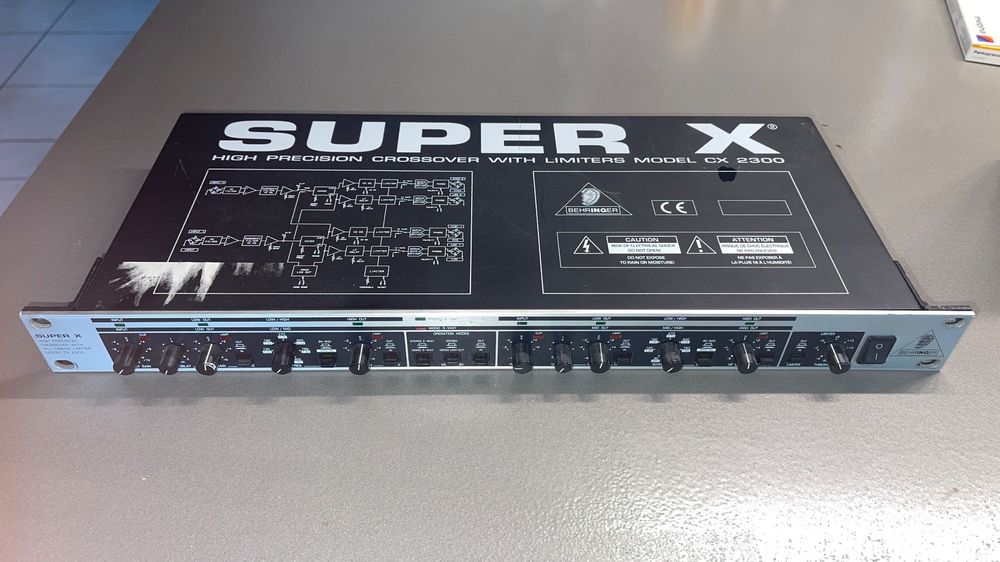 Limiter/ Frequenzweiche Crossover für PA System Kaufen auf Ricardo