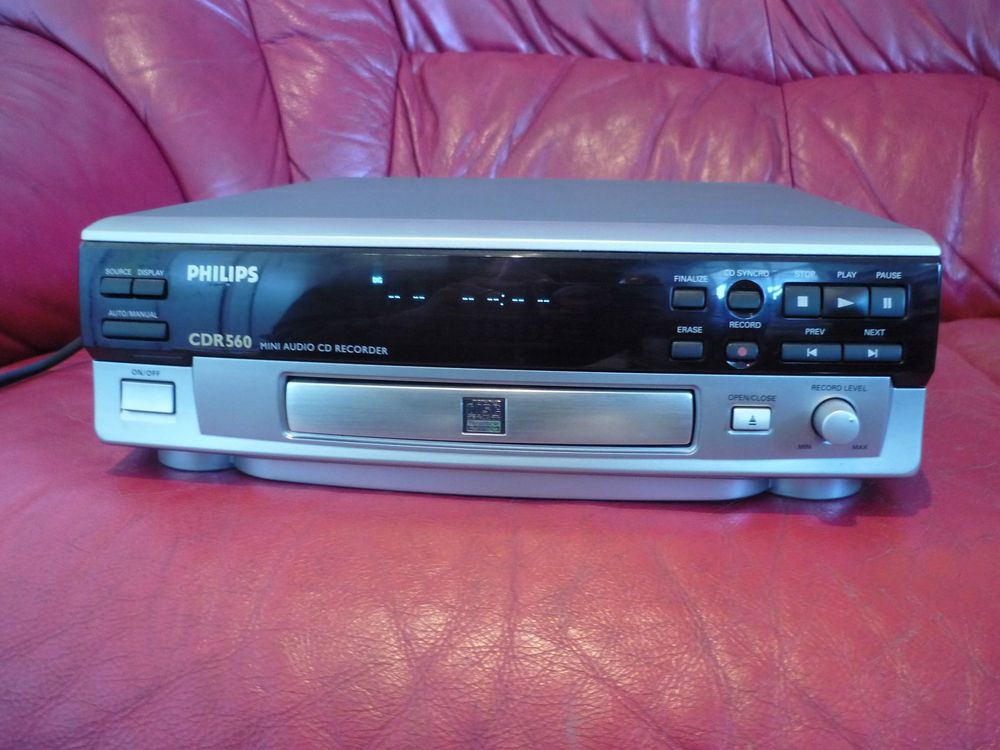 Mini CD Player Recorder Philips CDR 560 Audio TOP Kaufen auf Ricardo
