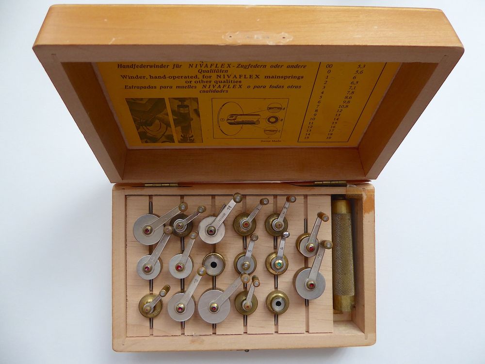 Estrapade Ancienne Pour Ressorts De Montres - Outil Horloger Vintage 1930
