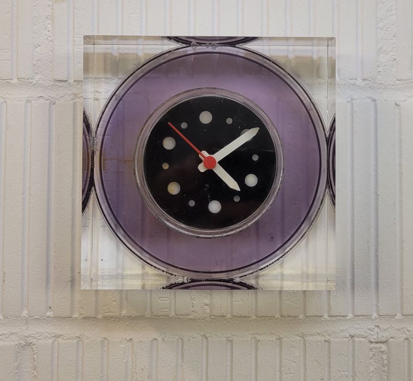 Plexiglas Wanduhr Hermle Quartz 2100 Germany AcrylUhr Kaufen auf Ricardo