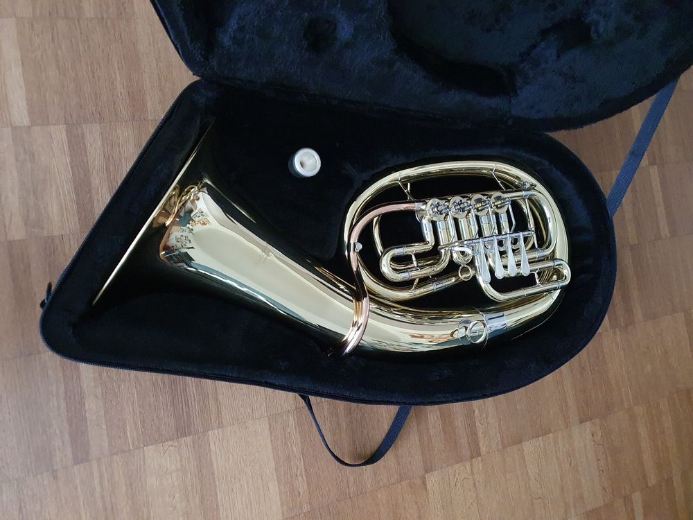 Horn, Tenorhorn, Bariton, Euphonium mit Drehventilen Kaufen auf Ricardo