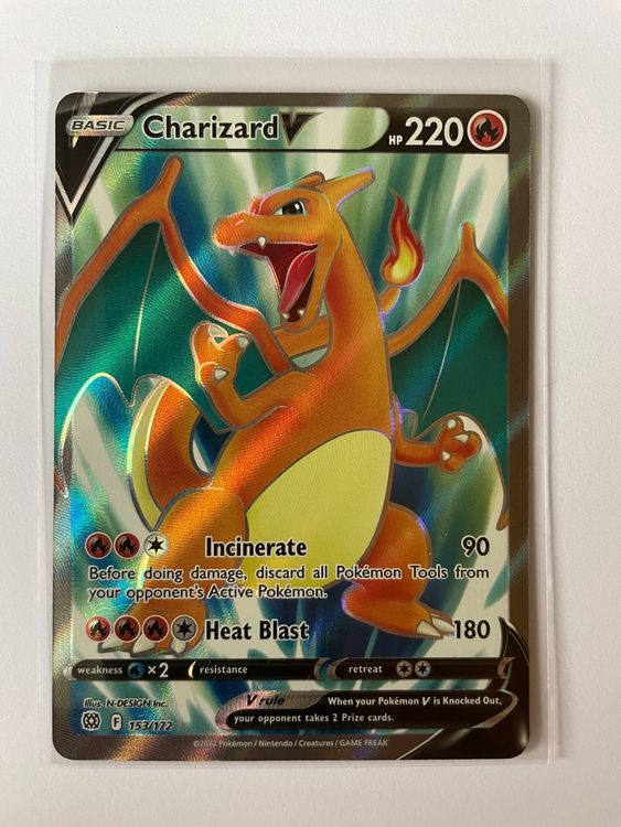 Pokémon Brilliant Stars Charizard V 1
