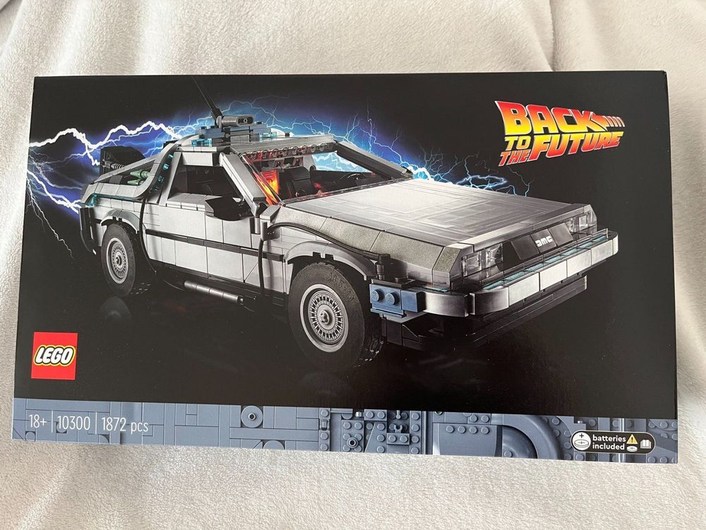 LEGO 10300 Back to the Future Delorean Zurück in die Zukunft Kaufen auf Ricardo