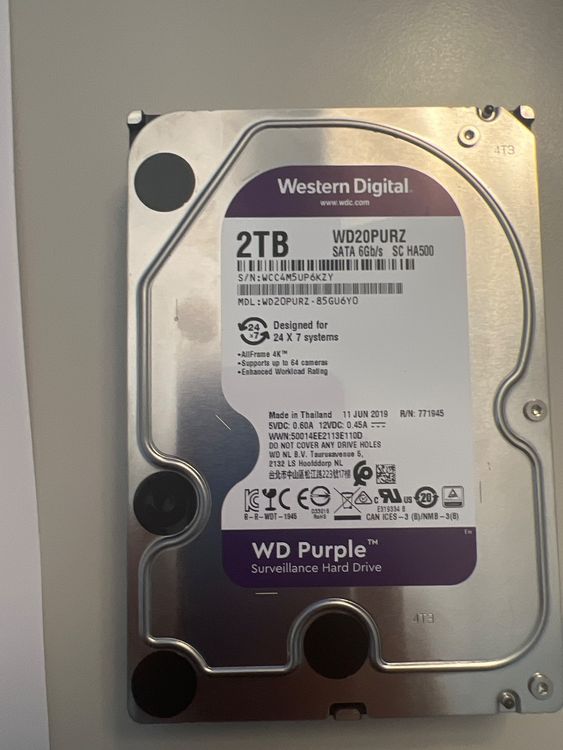 WD Purple 2.0 TB | Kaufen auf Ricardo