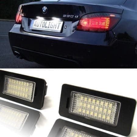 BMW LED Kennzeichen Beleuchtung E90 E92 1