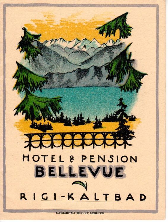 Hotel und Pension Bellevue Rigi-Kaltbad 1