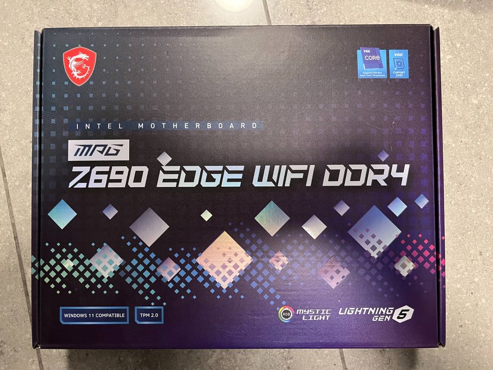 MSI MPG Z690 EDGE WIFI DDR4 | Kaufen auf Ricardo