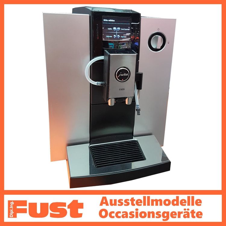 Kaffeevollautomat  Jura F909 Platin 0 1
