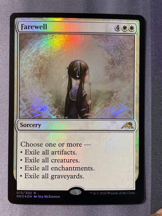 Mtg Farewell FOIL Kamigawa Neon Rare Boosterfrisch Kaufen auf Ricardo