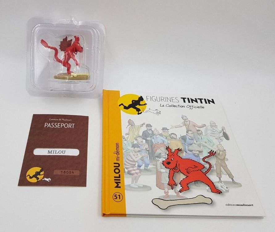 Hergé - Figurine Moulinsart 45992 - Tintin et Milou en