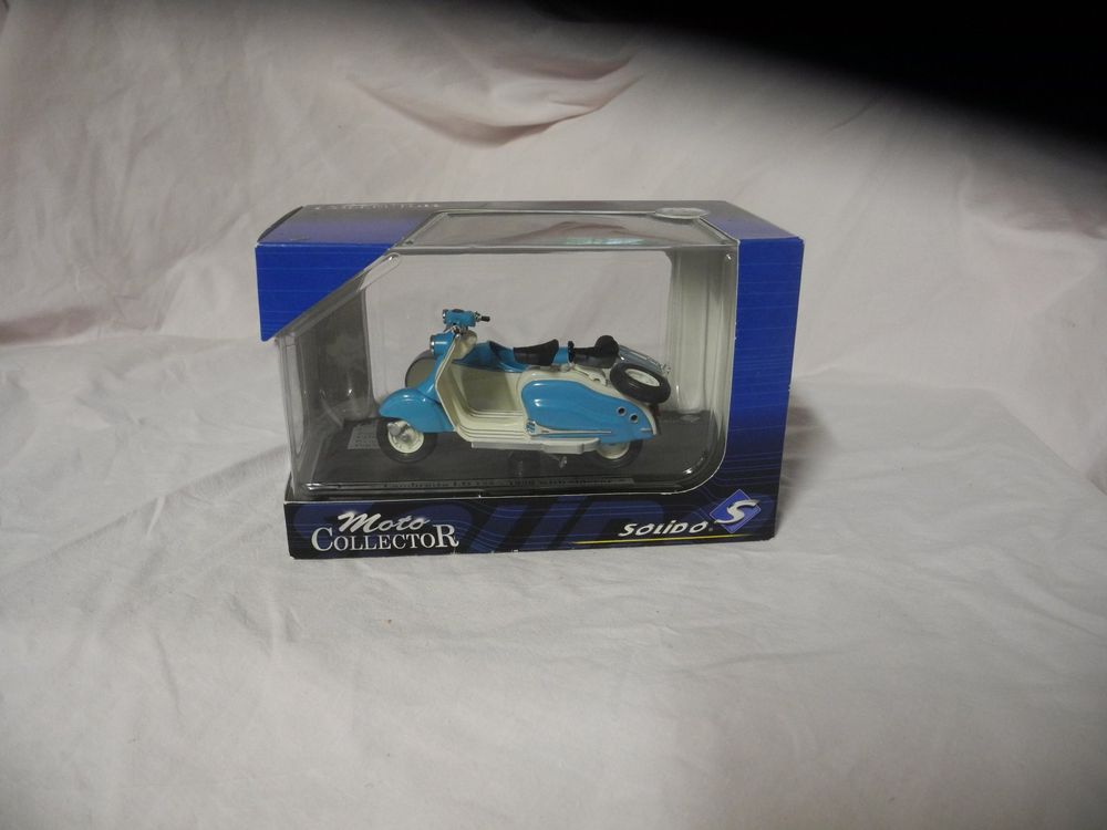 Solido 98/99 – Lambretta Transformable Triporteur – Miniature Rare Et Collector