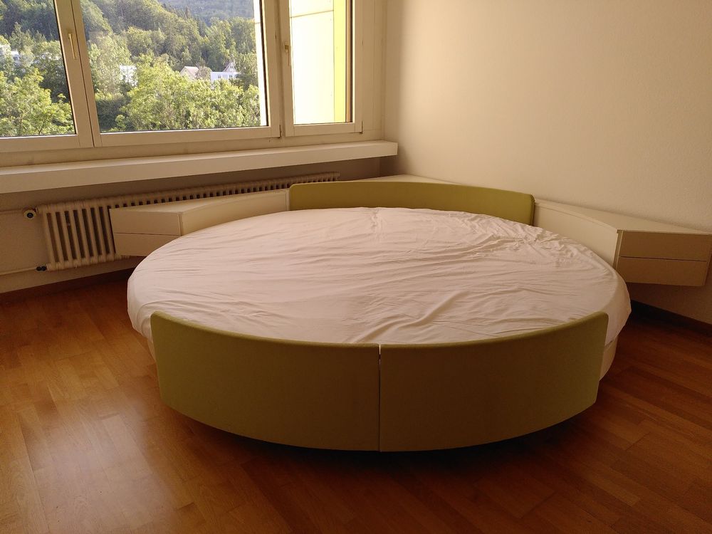 kingsize round bed with mattress Kaufen auf Ricardo