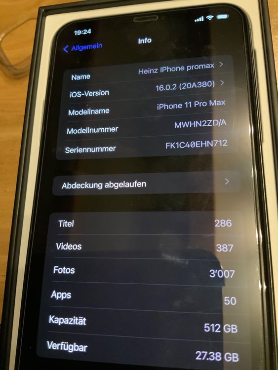 iPhone 11 Pro Max 512 GB | Kaufen auf Ricardo